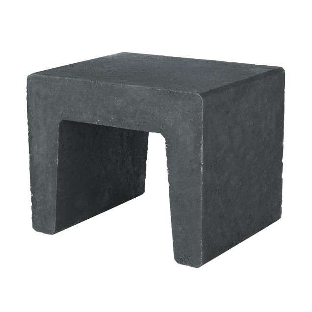 U-element 40x50x40 cm antraciet