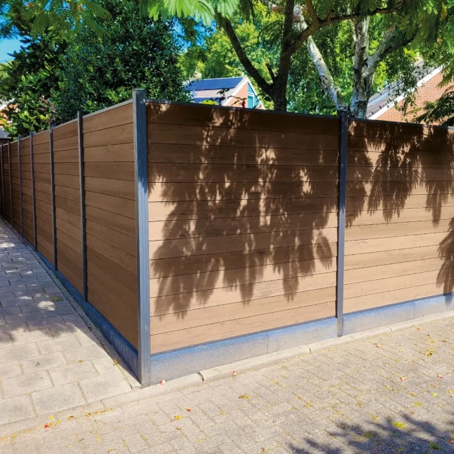 WPC-douala FSC lamel zweeds rabat 6,5/20x140(151)x1800mm 2st/set in krimpfolie bc