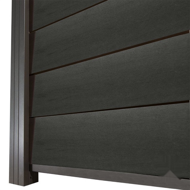 WPC-antraciet FSC lamel zweeds rabat 6,5/20x140(151)x1800mm 2st/set in krimpfolie bc