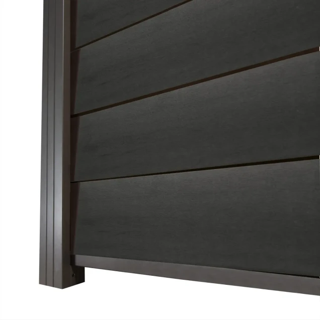WPC-antraciet FSC lamel zweeds rabat 6,5/20x140(151)x1800mm 2st/set in krimpfolie bc