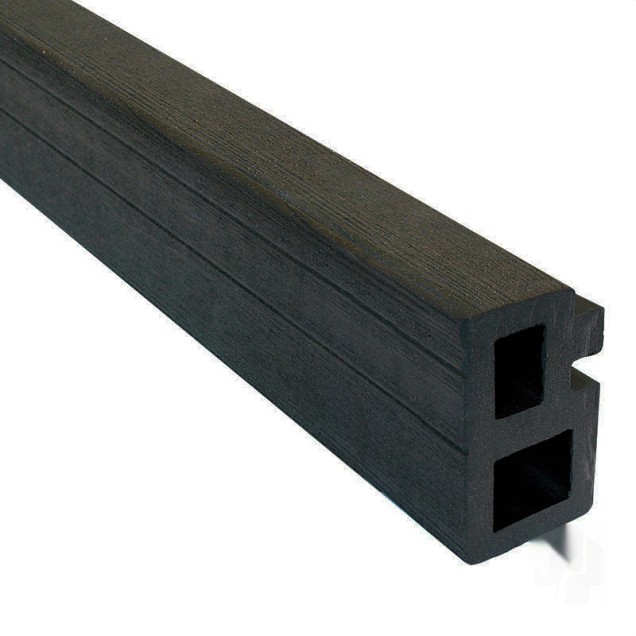 WPC-antraciet FSC regel 30x50X2250mm (tbv decking 21mm) 2st/set bc