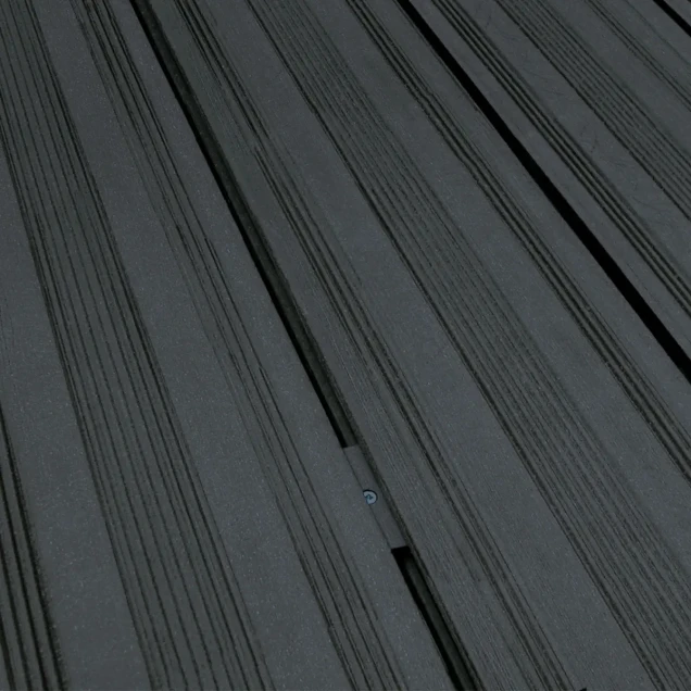 Polymer-antraciet clips (tbv WPC) 100 stuks in emmer bc
