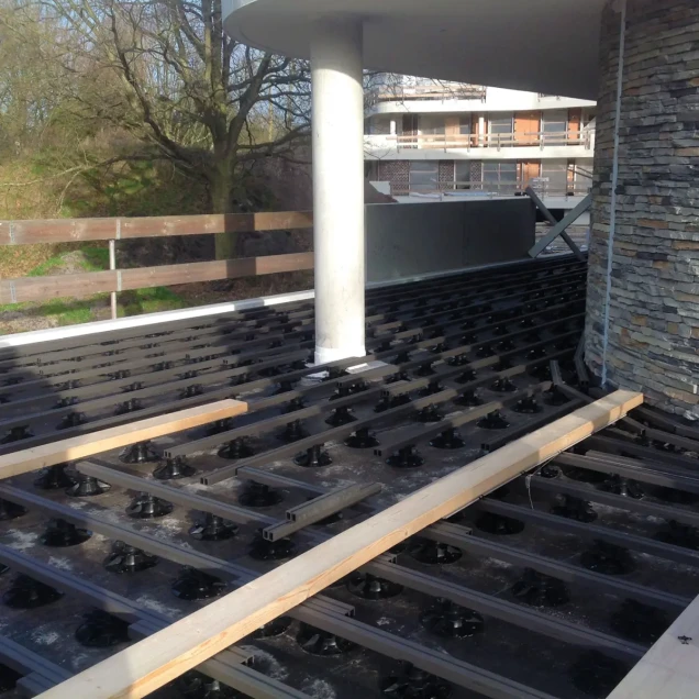 DuoWood-Lava FSC regel 40x60x4000mm 2st/set in krimpfolie bc