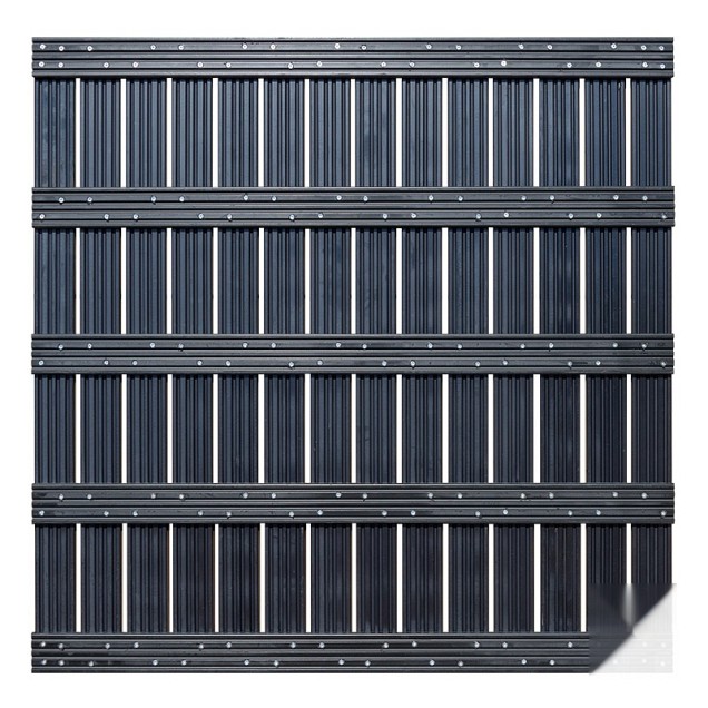 WPC-antraciet FSC tuintegel 14/5L 12mm 24x1000x1000mm glad bc >