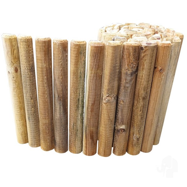 Grenen FSC rolborder 400x2500mm [geimpregneerd] bc