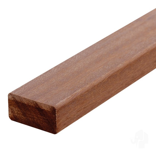 Bangkirai rondom geschaafd 22x45x3050 mm glad 4R2