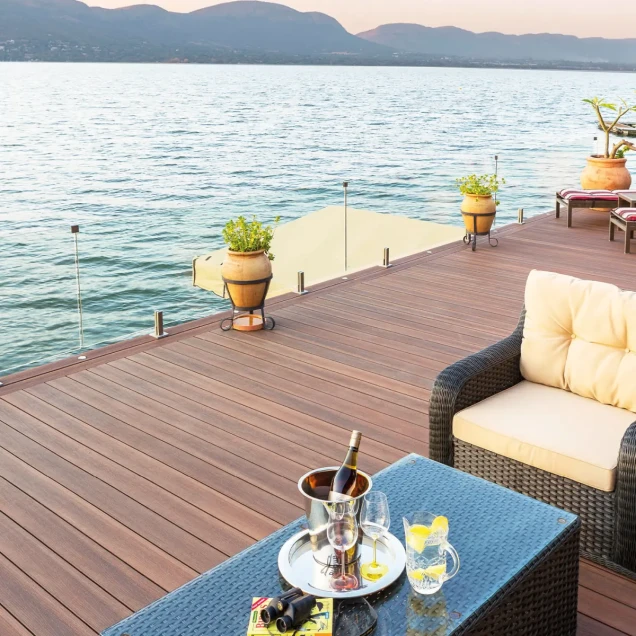 Eva-Last Ipé FSC I-Series decking clip 25x210x4000mm houtnerf bc