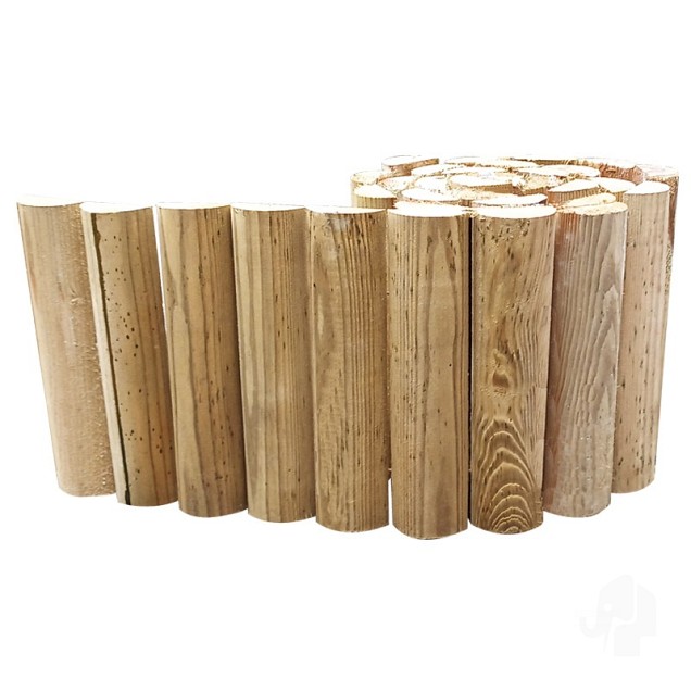 Grenen FSC rolborder 200x2500mm [geimpregneerd] bc