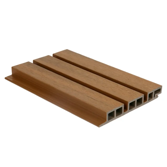 NewTechWood composiet co-extrusie wand bekleding castellation 50 profiel. 2.5x19.6x290 cm Red Cedar