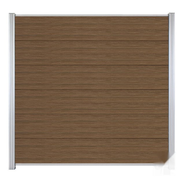 Elephant lamel Mix&Match houtcomposiet FSC 20x282x1800mm (2 stuks) co-ex Natural dark brown
