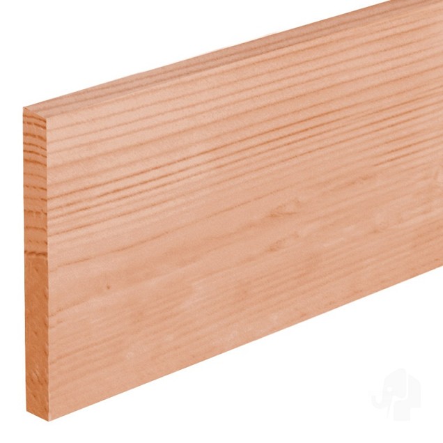 Elephant schuttingplank Douglas FSC 15x140mm fijnbezaagd  - 200 cm