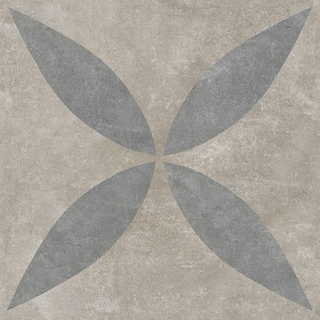 AMBIENTI 600 GREIGE FLOWER 8PZAN RT