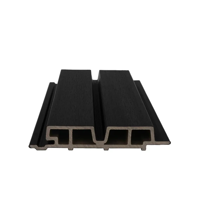 NewTechWood composiet co-extrusie wandbekleding Castellaton PRO65 3,3 x 18 x 390cm Zwart