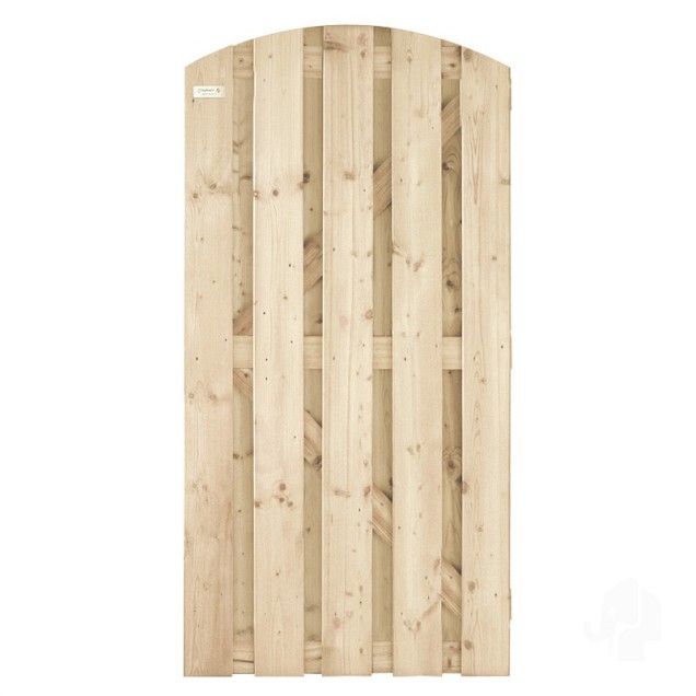 Elephant toog tuindeur verduurzaamd grenen 90x180 cm