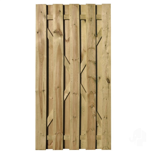 Elephant tuindeur XL verduurzaamd grenen 100x200 cm