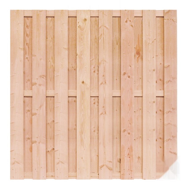 Elephant schutting Douglas 15 planks 180x180 cm