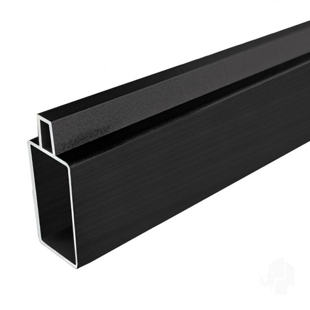 Elephant onder-en bovenregel Modular Evo aluminium 2x4x180 cm