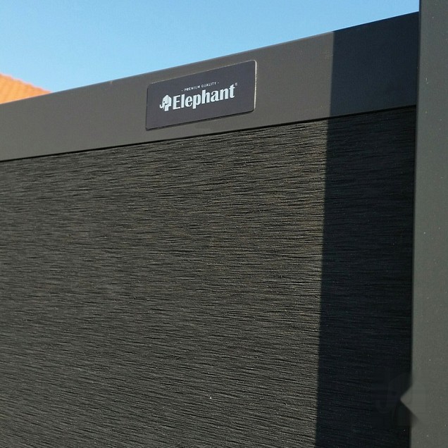 Elephant onder-en bovenregel Modular Evo aluminium 2x4x180 cm