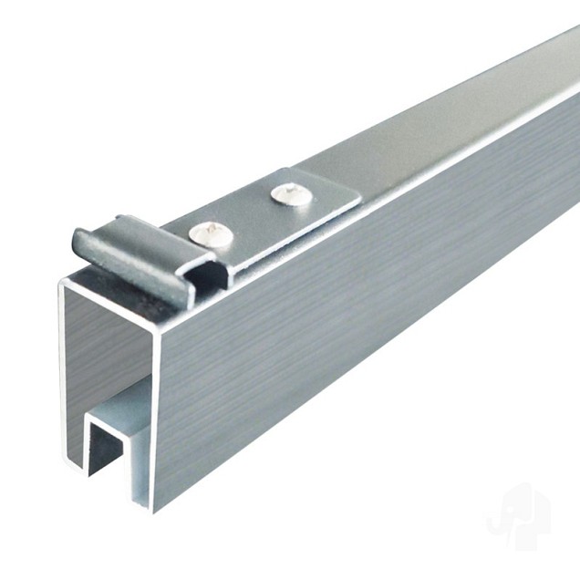 Elephant onder-en bovenregel Modular Evo aluminium 2x4x180 cm