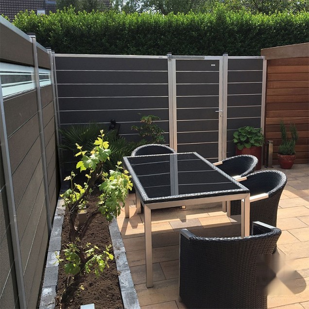 Elephant onder-en bovenregel Modular Evo aluminium 2x4x180 cm