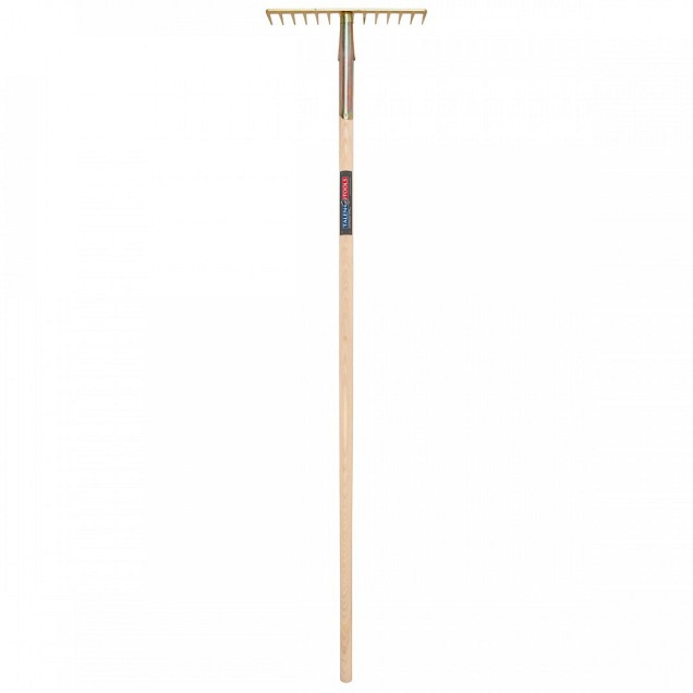 Asfalthark - 14 tanden - 35 cm - Gesmeed staal - Essenhouten steel - 160 cm