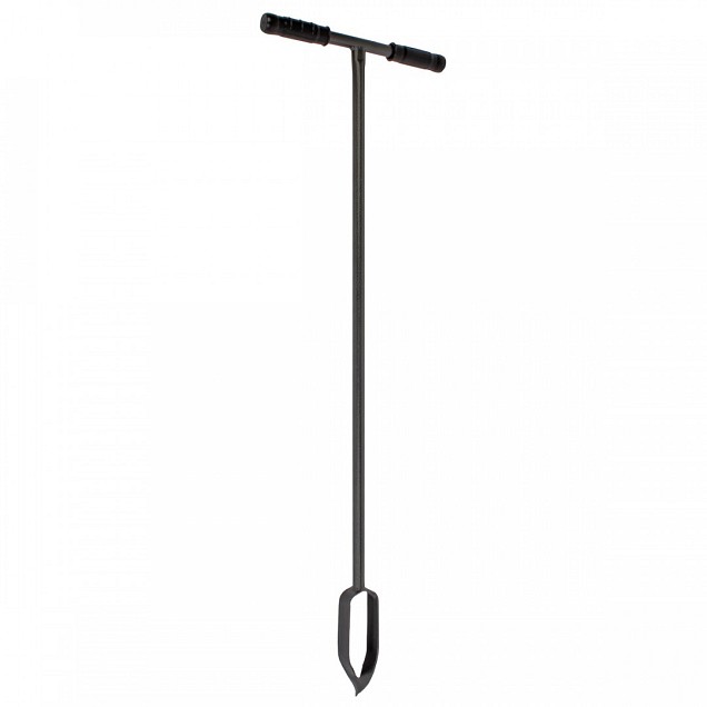 Grondboor - Professioneel - Gesmeed staal - 10 cm - Rubberen handvatten