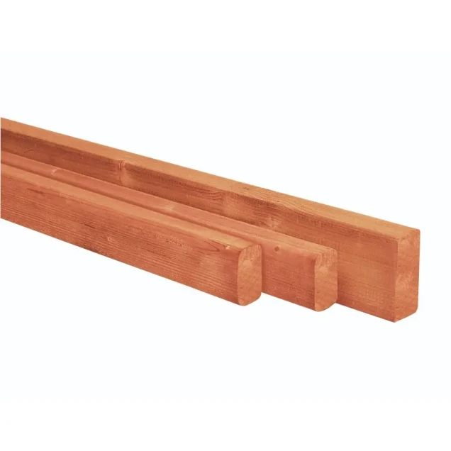 Douglas geschaafde regel 4,0x6,0x300 cm, onbehandeld.