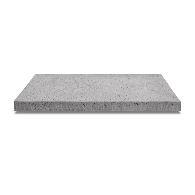 Oudhollandsche tegel, gewapend  80x40x5 Grijs