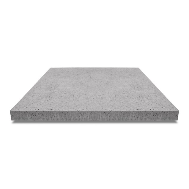 Oudhollandsche tegel, gewapend  80x80x5 Grijs