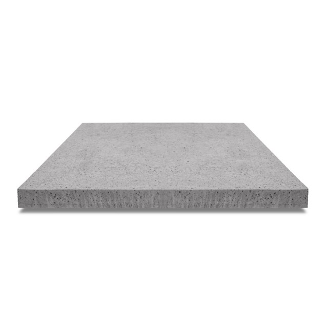 Oudhollandsche tegel, gewapend  120x120x7 Grijs
