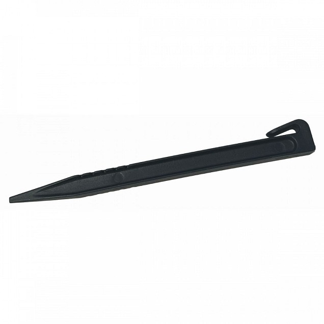 Recy-Edge piket 2x1.5x26 cm zwart (12 stuks)