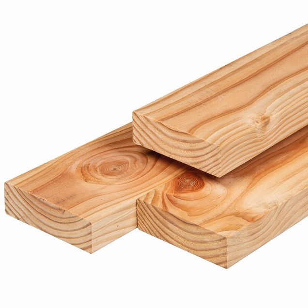 Lariks/Douglas ligger gedroogd 4,5x14,5x300cm geschaafd