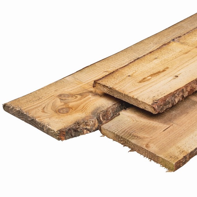 Schaaldelen Lariks +/- 1,8x15<20x360 cm onbehandeld