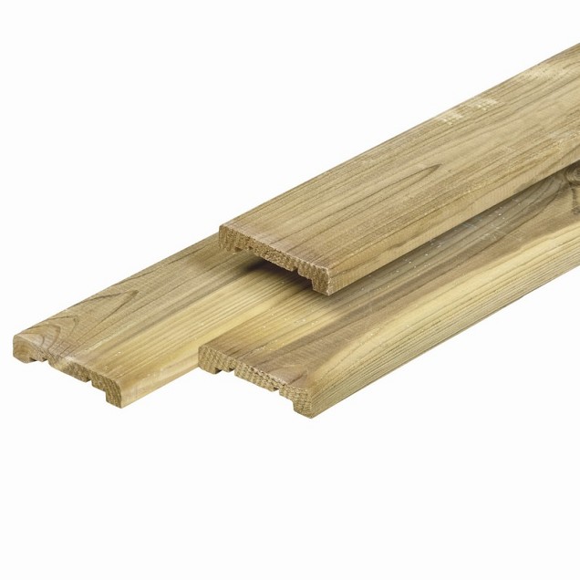 Afdeklat (geïmpregneerd) voor toogscherm 183 cm