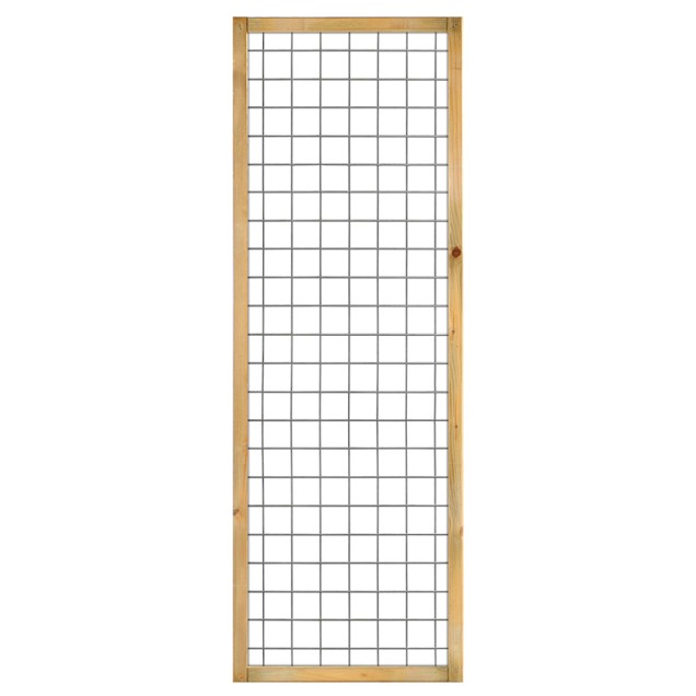 Gaaselement met kader 45x45 mm geïmpregneerd 180x60 cm