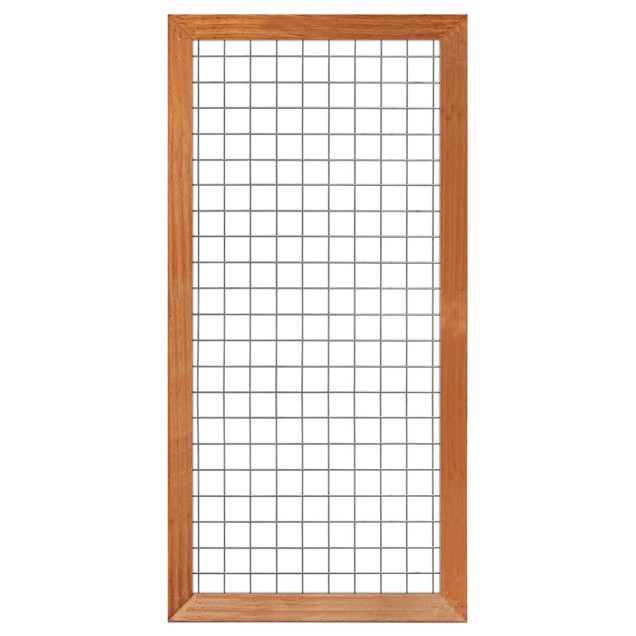 Gaaselement met kader 44x68/robuust hardhout 180x90 cm