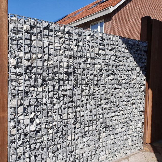 Gaasmat Gabion 4,5x4,5 cm Hoofdmat, draaddikte 4,8 mm 100x200 cm
