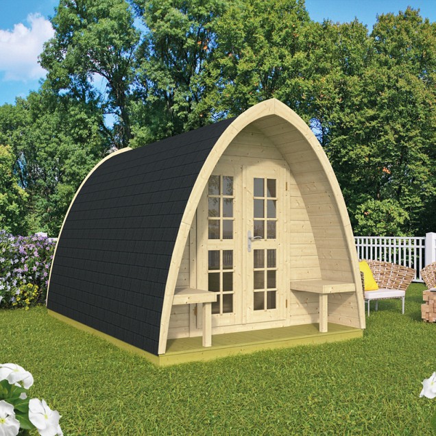Blokhut 28 mm Camping POD 400 / Home office