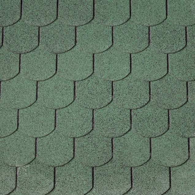 Dakshingles beverstaart Groen 3 m²