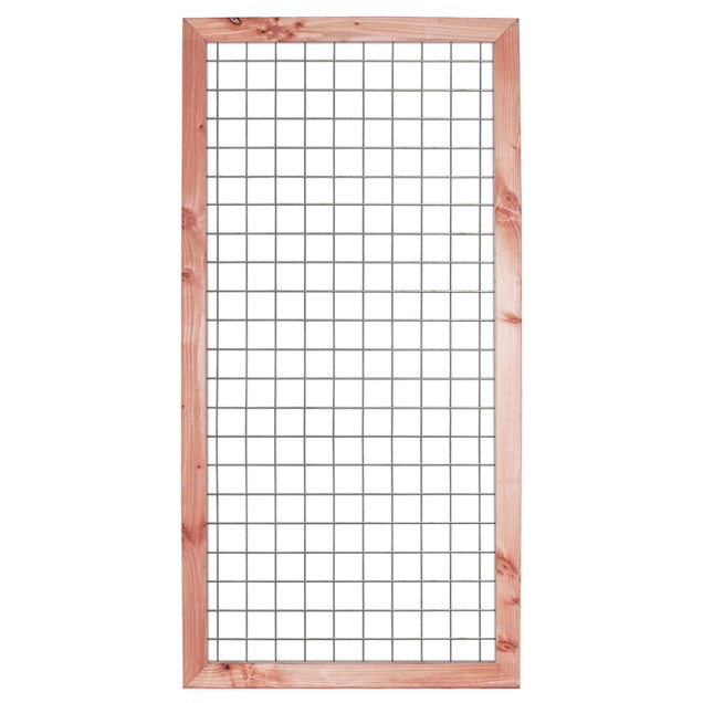 Gaaselement met kader 45x70/robuust lariks/douglas 180x90 cm