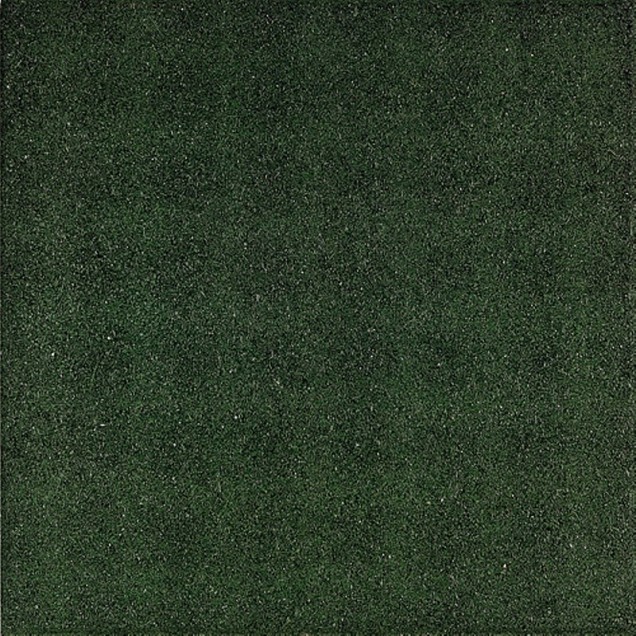 Rubbertegel 50x50x4,5 cm Groen