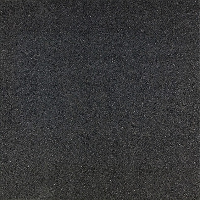 Rubbertegel 50x50x3 cm Zwart