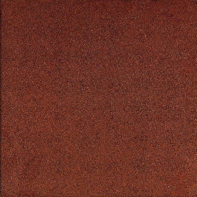 Rubbertegel 50x50x2,5 cm Rood