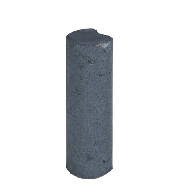Palissaden Ø8x25 cm Zwart