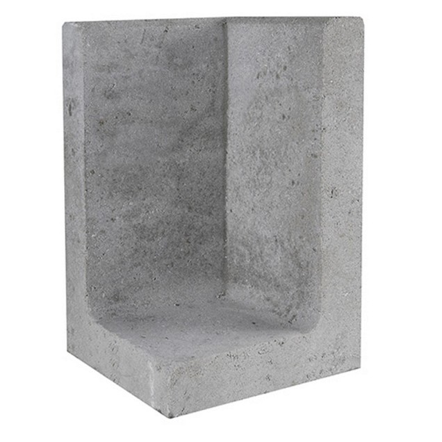 L-Element Hoek 30x30x50 cm Grijs