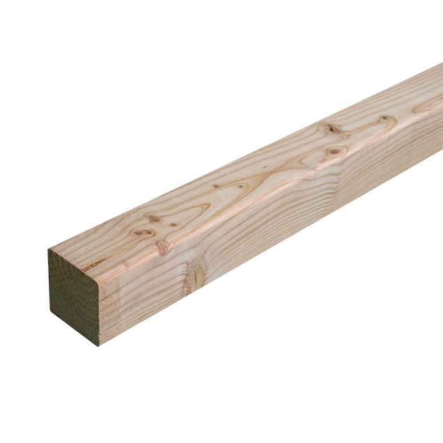 Douglas Paal geschaafd 8,5x8,5x300 cm