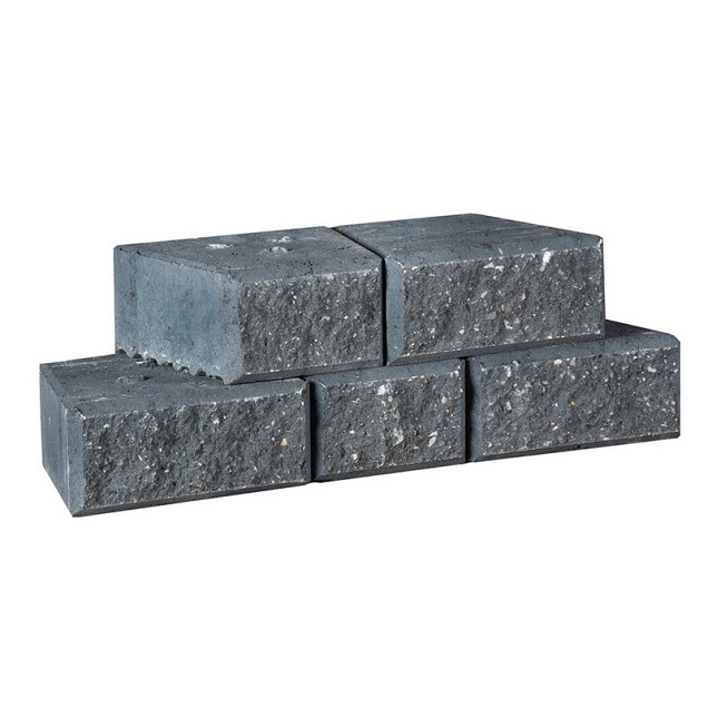 Crack & Stack 15/23x20x10 cm Zwart