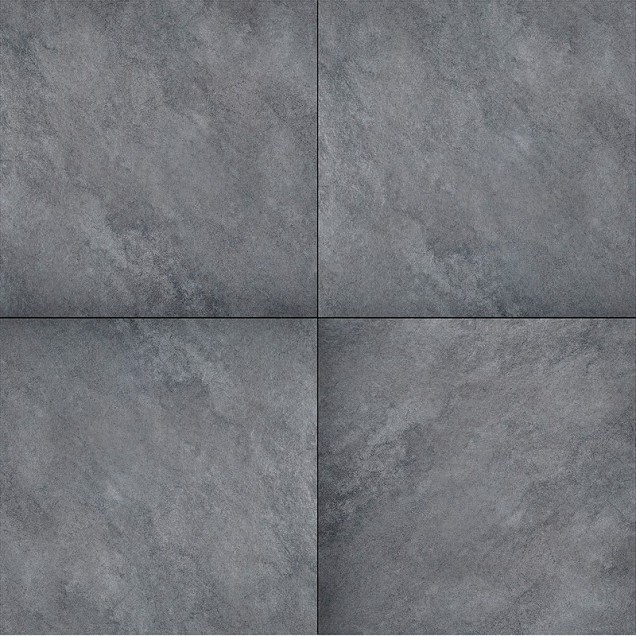 Ceramica Terrazza 59,5x59,5x2 cm Limestone Anthracite