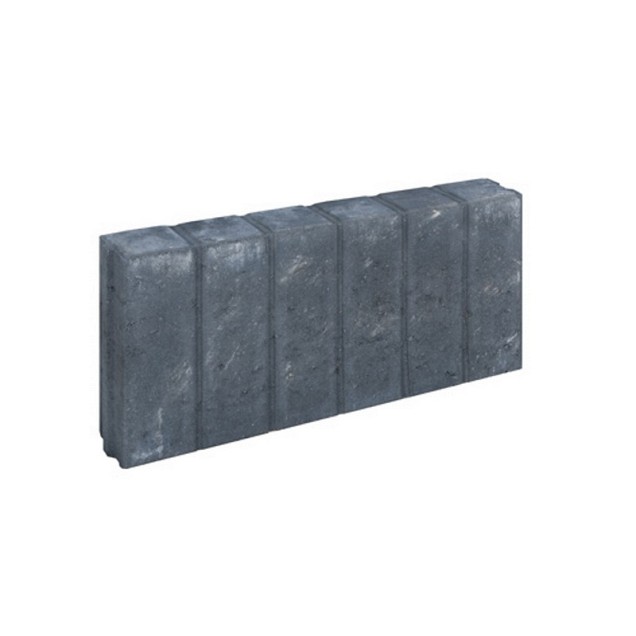 Blokjesband 8x25x50 cm Zwart
