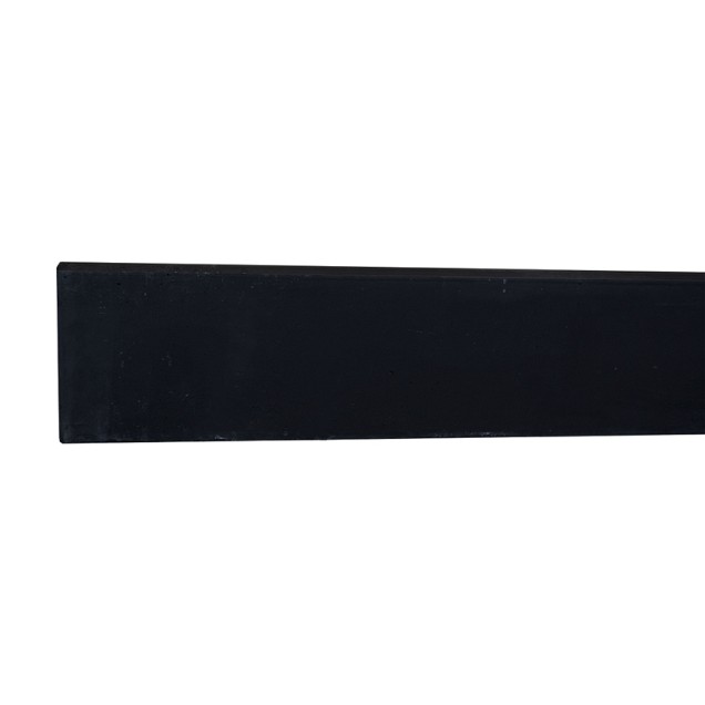 Betonpaal hoekpaal 10x10x280 cm Antraciet gecoat